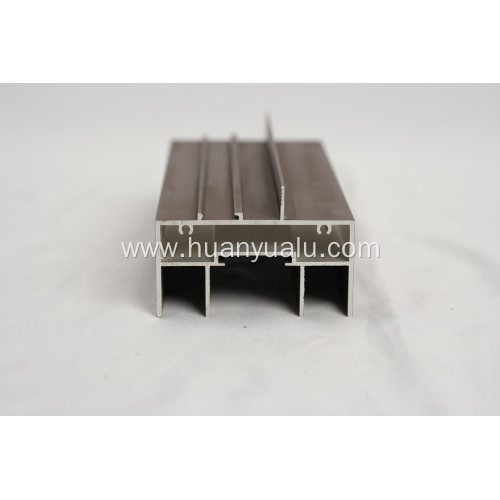 Custom Powder Coated Window Bottom Rail Aluminum Profile